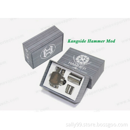 Big Vapor Mechanical Hammer Mod E Cig 18350/18500/18650 Hammer Mod E Cig 510 Thread Hammer Mod Clone